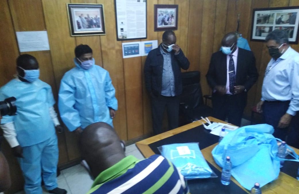 Nakuru Governor tours Bedi Factory approved to make PPE’s