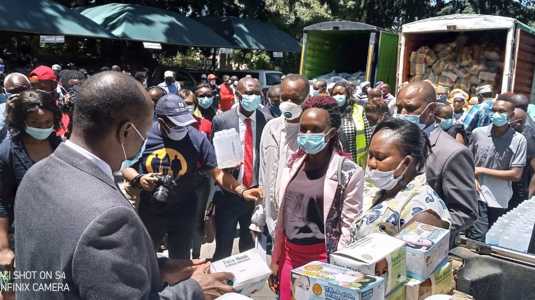 NAKURU COUNTY GOVERNMENT DISTRIBUTES FACE MASKS TO BEAUTY SALONS