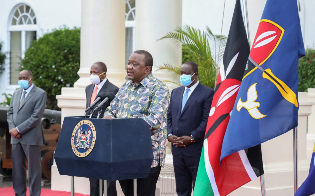 President Kenyatta forms working groups to flatten COVID 19 Curve