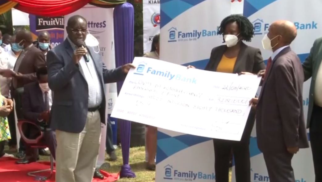 FAMILY BANK DONATES ICU BEDS WORTH SH.3 MILLION TO KIAMBU COUNTY GOVERNMENT
