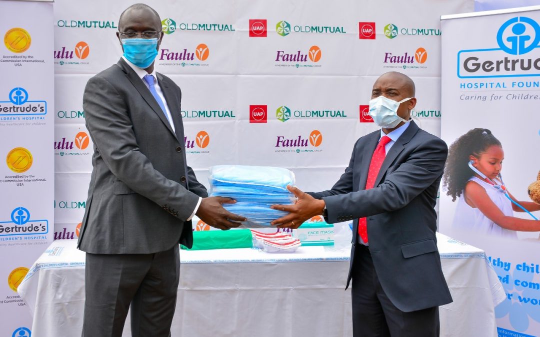UAP Old Mutual Faulu partners with Gertrudes Hospital to test children for COVID 19