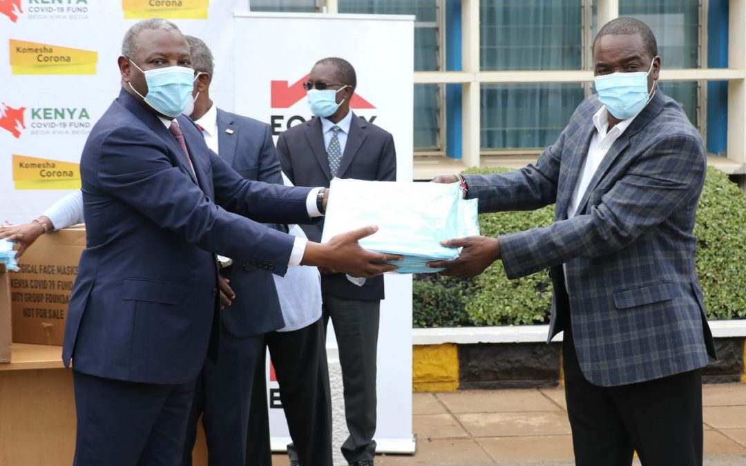Public Hospitals begin receiving PPEs from Kenya COVID-19 Fund