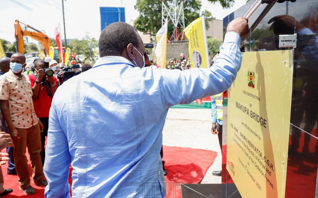 Pres. Uhuru unveils development projects in a message of progress to Mombasa