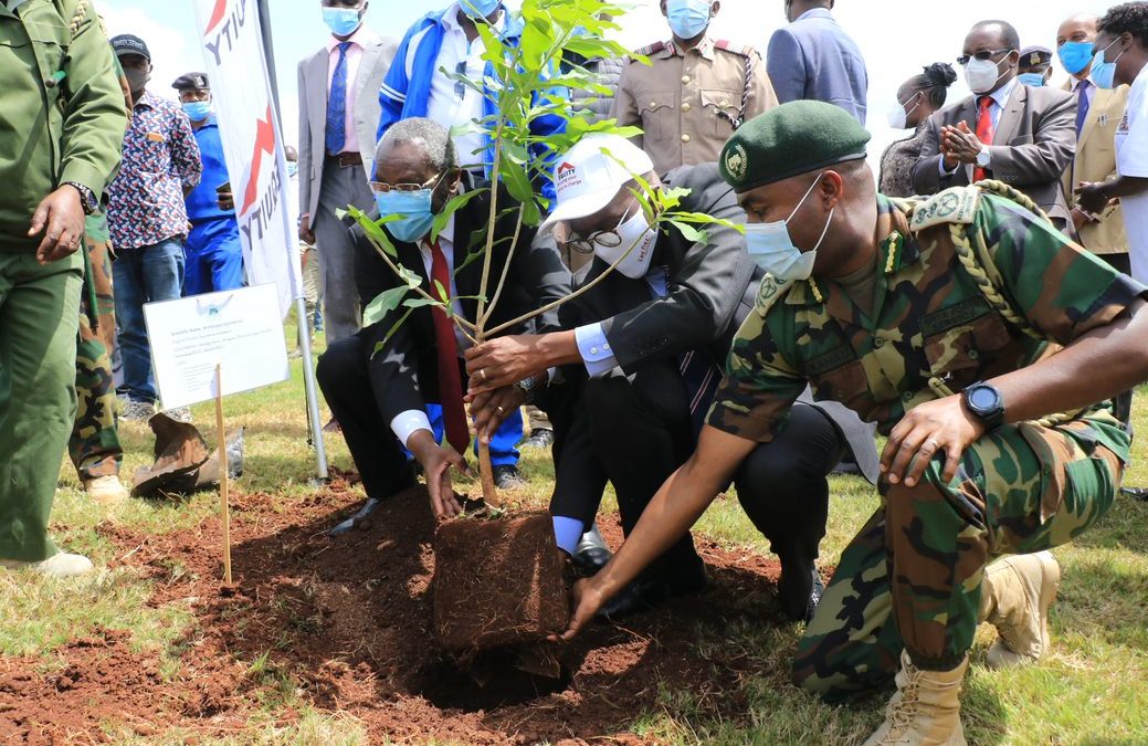EQUITY GROUP FOUNDATION AND KENYA FOREST SERVICE PLANT 7,000 TREES AT VARIOUS UNIVERSITY OF NAIROBI CAMPUSES