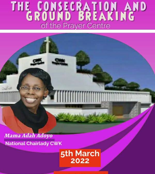 Mama Ada Adoyo to lead Christian Women  of Kenya in Prayer Centre consecration
