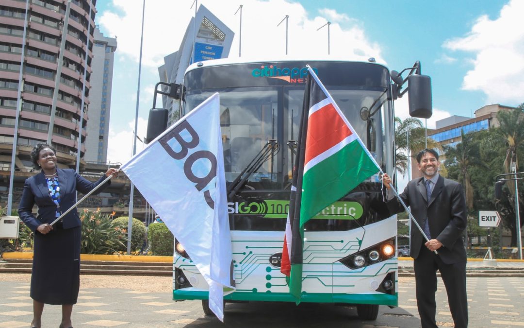 BasiGo launches pilot electric buses in Kenya