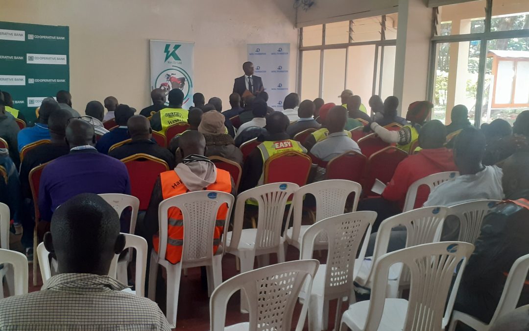 Co-op Bank Partners with GIZ to train  1,700 ‘boda boda’ riders on management