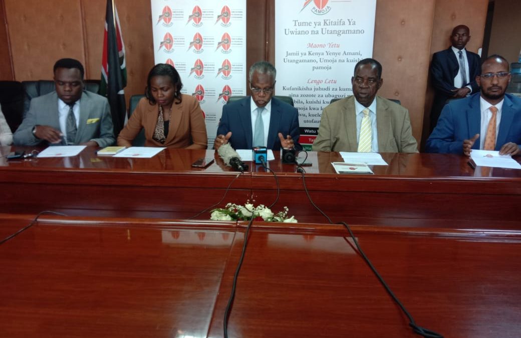 Cohesion Commission NCIC calls for sobriety in discussing the BBI