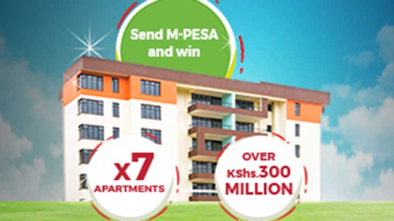 Safaricom awards 4th   Mpesa promotion apartment winner