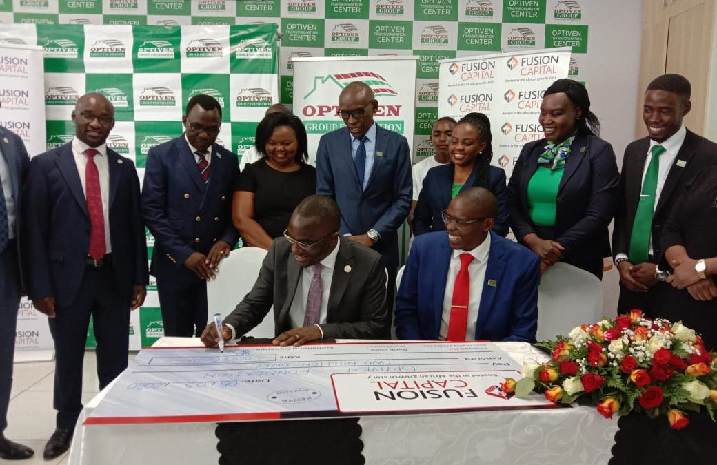 Optiven partners with Fusion Capital