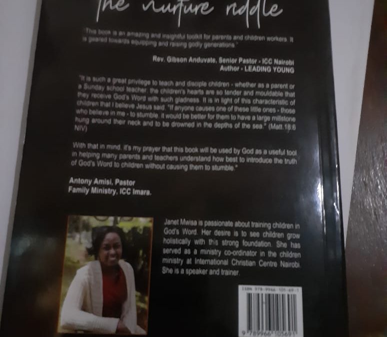 Christian Author hails Hope FM presenter in prologue of  ‘The Nurture Riddle’ book