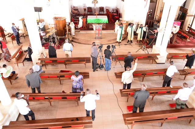 Churches in Uganda resumes in-house worship after relaxed COVID 19 lockdown rules