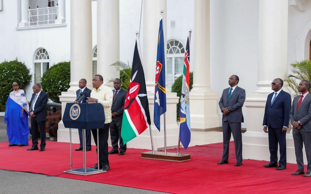 Pres. Kenyatta announces new  COVID 19 reinforcement measures as numbers surge.