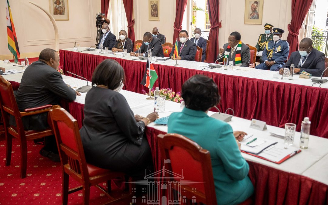Remove illegal sanctions against Zimbabwe, Pres. Uhuru tells international community